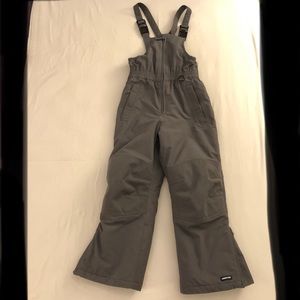 Land’s End Iron-knee Snow pants /bib- Grey Size 8
